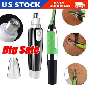 Électrique Nez Cheveux Trimmer Rasoir oreille Sourcils visage Moustaches Broyeur Rasoir Clipper