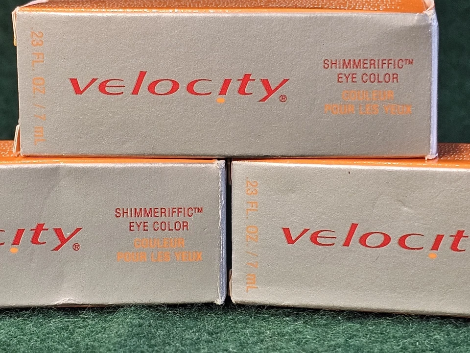 Lot of 3 - Mary Kay Velocity Shimeriffic Eye Color .23 Blue 001400 & Gold 000100 - Image 2 of 4