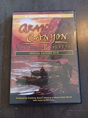 Grand Canyon: The Hidden Secrets Special Edition DVD As Seen in IMAX Theaters