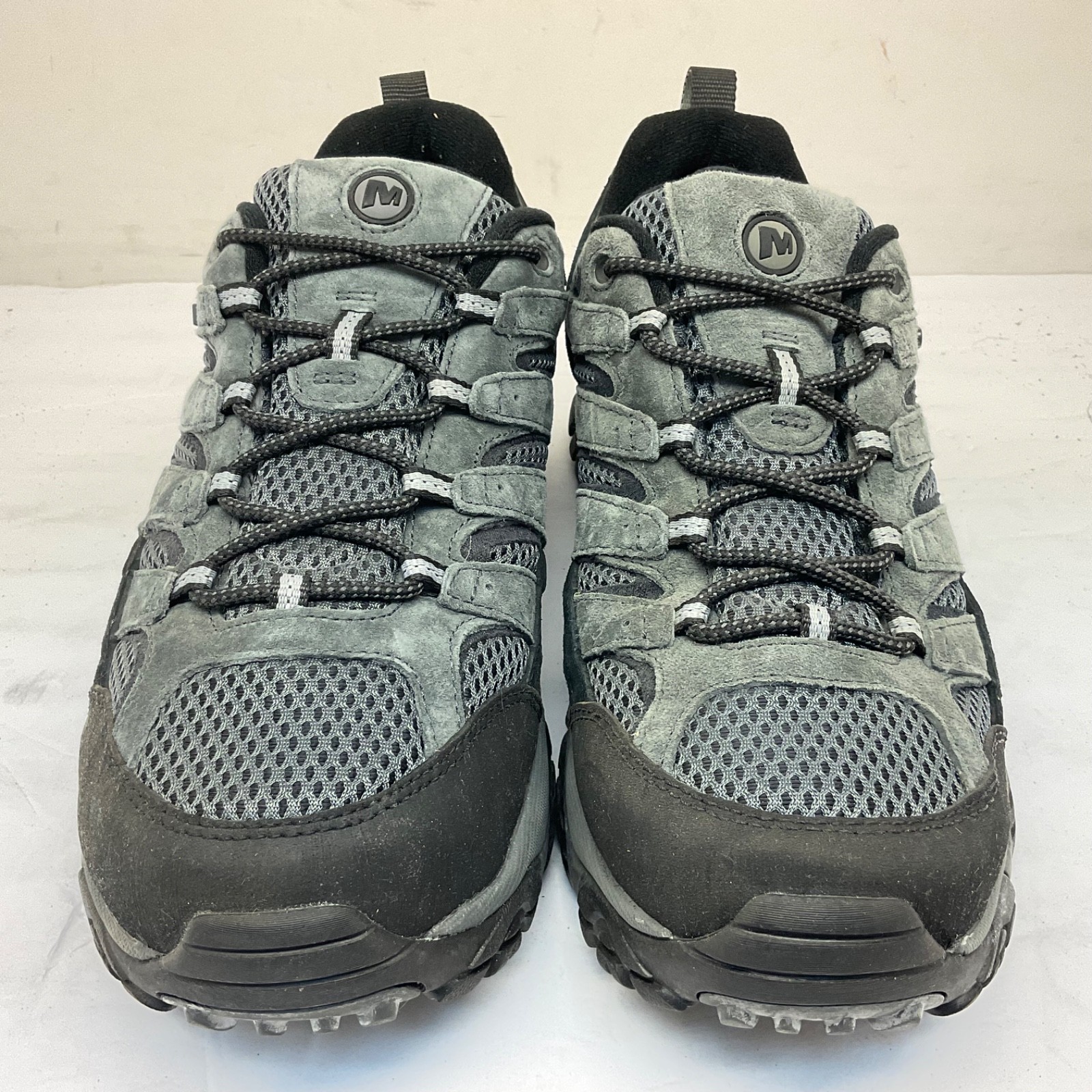 Scarpe da lavoro casual Merrell uomo Moab 2 WP punta morbida J06031W grigio nero taglia 9 5M