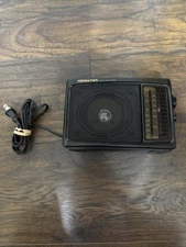 Vintage Soundesign Model No. 2236BLK AM/FM Radio Tuner Portable Boombox TESTED