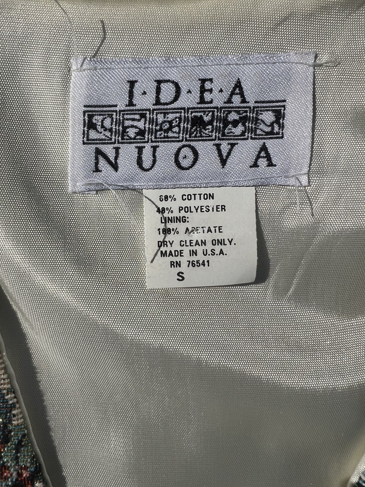 Idea Nuova Christmas Holiday Vest Small Tapestry Nutcracker Stocking Snowman VTG