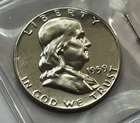 Ben Franklin Silver Half Dollar Proof PR67