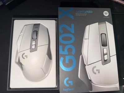 Logitech G502 X LIGHTSPEED Wireless Gaming Mouse - White
