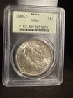 1885-O MORGAN Silver Dollar PCGS MS64 OGH Old Green Holder
