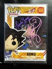 Goku 1626 Comic Con FUNKO POP Dragon Ball GT DUAL SIGNED by Stephanie Nadolny