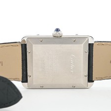 CARTIER Tank Solo Xl W5200027 Silver Men's Used Watch #31031 6