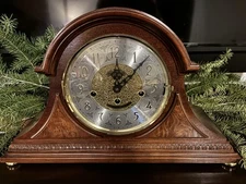 Howard Miller Wound Mantel Clock – Westminster Chime –German Kieninger Movement