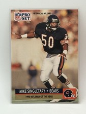1991 Pro Set - Award Winner Mike Singletary #5