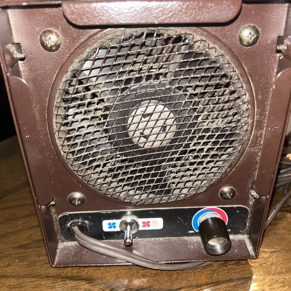 Pelonis Safe-T-Furnace 1260W El Original Portátil Cerámica Calentador Marrón Foto 2 de 4