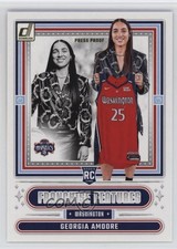 2025 Donruss WNBA Franchise Features Press Proof Georgia Amoore Rookie RC 0d6r