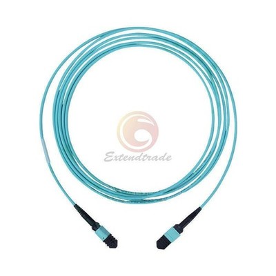 10M MPO/MTP Female Trunk Cable 12 Fibers Type A Multimode OM3 Fiber Patch Cord #
