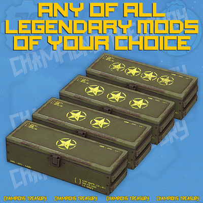 FALLOUT 76 PC x20 LEGENDARY MODS OF YOUR CHOICE! ANY 1-4 STARS | eBay