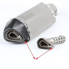 56mm 40mm Removable Angled Exhaust Muffler Insert Db Killer Silencer Universal 56mm 40mm Removable Angled Exhaust Muffler Insert Db Killer Silencer Universal
