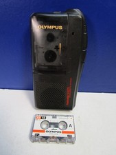 working OLYMPUS PEARLCORDER S925 TAPE MICROCASSETTE RECORDER dictaphone BLACK