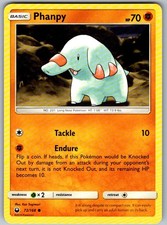 POKÉMON TCG PHANPY 72/168 COMMON CELESTIAL STORM LIGHTLY PLAYED