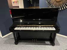 RECONDITIONED Yamaha U3 Gloss black upright piano  Stool - VIDEO - delivery