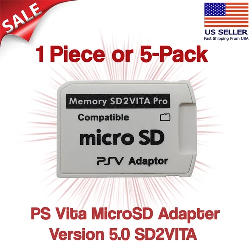 V5.0 Micro SD to Vita Memory Card Pro Adapter SD2VITA V 5.0 For PS PSV 1000/2000