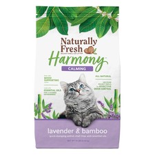 Naturally Fresh Harmony Clumping Cat Litter, Lavender and Bamboo Scented, 14 lb