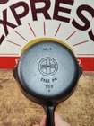 "Fully Restored" GRISWOLD #4 Cast Iron Skillet Pan Small Logo Seasoned Flat
