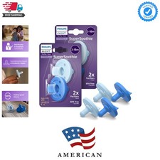 Soothie Orthodontic Baby Pacifiers, 100 Silicone Pacifiers, One Piece, BPA-F...