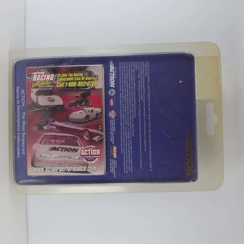 Action Racing ~ 1998 John Force Castrol GTX Funny Car ~ 1:64 NHRA Diecast - Image 4 of 4