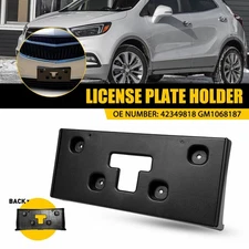 For 2017-2022 Buick Encore Front License Plate Frame Tag Holder Bracket 42349818