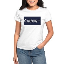 CafePress Coexist T Shirt Women's T-Shirt 179259020