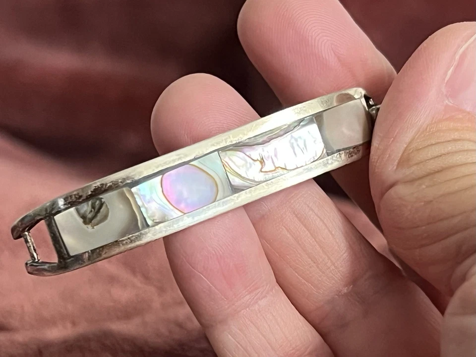 Pulsera única concha de abulón Foto 4 de 4