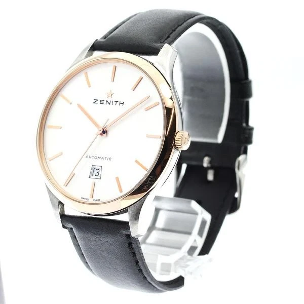 Zenith — Zenith Captain Porto Royal 51.2020.3001 40mm SS Silver Dial Date Watch #C6641