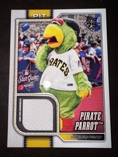 2026 Topps Celebration Pirate Parrot Mascot Relic SSP  MAS-PIR