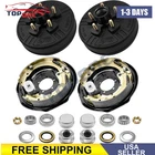 Electric Trailer Self Adjusting Brake 5-5" Hub Drum Kit For 3500 lb Axle