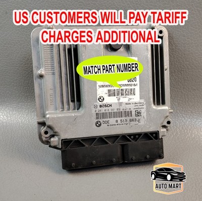 MINI Cooper D R55 R56 R57 R60 82kW 1.6D M/T Engine Control MODULE ECU 0281018991