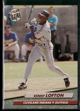 1992 Ultra #350 Kenny Lofton