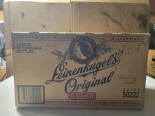 Leinenkugel's Beer Case With Bottles