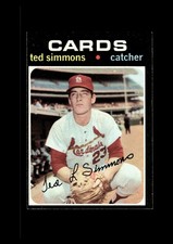 1971 Topps Set-Break #117 Ted Simmons VG-VGEX *GMCARDS*
