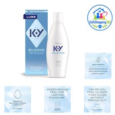 Silicone Personal Lubricant Lube 4.5 Fl Oz Long Lasting Waterproof Condom Safe