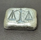 Rutland Bullion Co. 1 oz Hand Poured Silver Bar .999 Fine Silver