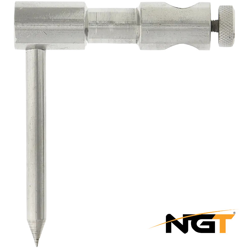 NGT Stainless Steel Single Leg Bank stick Stabiliser Low Reflection Carp Fishing