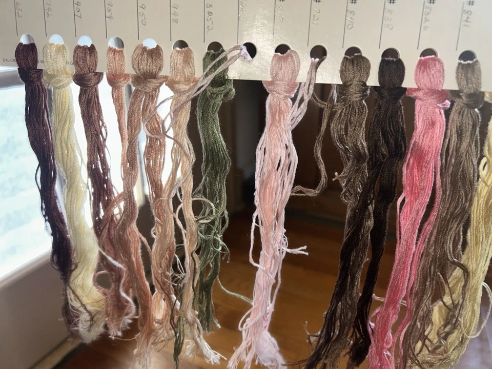 Huge Lot Cross Stitching Supplies 128 In Total Please See Photos - Image 4 of 4