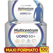 Multicentrum Uomo 50+ Integratore Alimentare Multivitaminico Completo, con Vitam