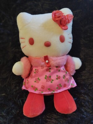 Vintage 2004 Hello​ Kitty Red Rose Princess 7