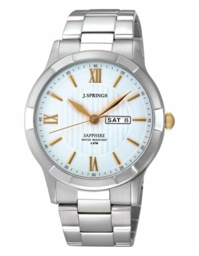 J. Springs by Seiko Instruments Inc. Day Date Mens Watch Sapphire Crystal  BBJ014 | eBay