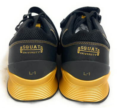 TYR Men's L-1 Lifter Squat University Sneaker Shoes, Black