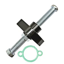 BLACK MANUAL CAM CHAIN TENSIONER 1981-2013 KAWASAKI BAYOU BRUTE FORCE 250