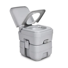 YITAHOME Portable Toilet Travel RV Potty, 5.3 Gallon Detachable Waste Tank fo...
