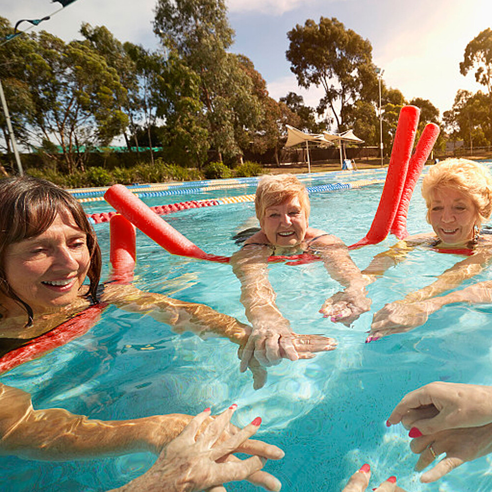 Float Aid Noodles for 3 Years Old and Up Children and Adult (Red