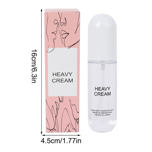NEW Phlur HEAVY CREAM Hair & Body Fragrance Mist 3oz/90ml Travel Spray NIB - Picture 3 of 6