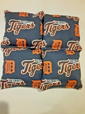 4 Cornhole Bag Set Corn Hole Detroit Tigers