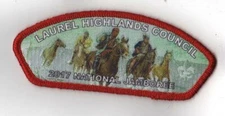 2017 National Scout Jamboree Laurel Highlands Horses Red Bdr. JSP